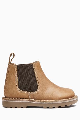 Tan Leather Chelsea Boots (Younger Boys)
